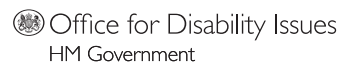 office for disability issues logo